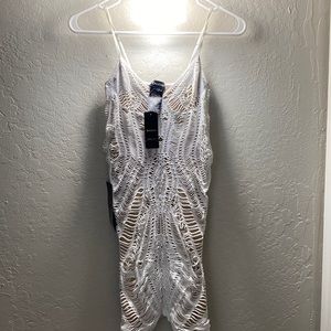 NEW White with tags BEBE dress size small